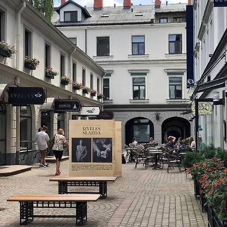 With Excellent Location In City Centre Apartamento Riga